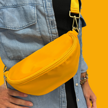 Load image into Gallery viewer, Hannah Colorful Nylon Sling Bum Hip Bag with Strap
