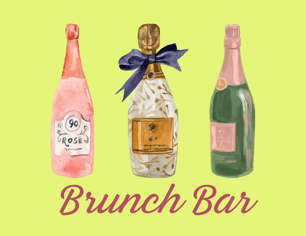 Acrylic Serving Tray - Cocktail Collection - BRUNCH BAR