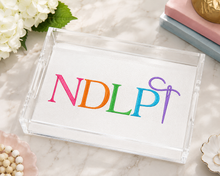 Load image into Gallery viewer, Needlepoint Acrylic Trays - 2 Designs
