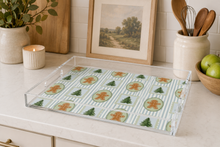 Load image into Gallery viewer, Holiday Collection Acrylic Tray – 8.5 x 11 Small
