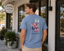 Load image into Gallery viewer, Hardin for Mayor Commemorative Ham Days Tee | Washed Denim PICKUP 09/23
