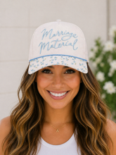 Load image into Gallery viewer, PREORDER Bridal Statement Hats – Marriage Material &amp; Going to the Chapel - Ships 6/01
