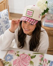 Load image into Gallery viewer, PREORDER Needlepoint Girly Hat SHIPS 10/15
