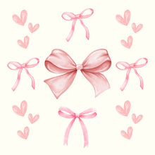 Load image into Gallery viewer, Acrylic Serving Tray - LOVE Collection - Valentine&#39;s Bow
