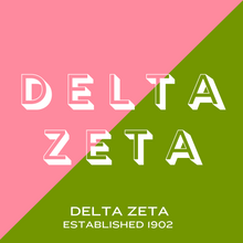 Load image into Gallery viewer, Acrylic Tray - Sorority Collection - DELTA ZETA - DUO  1
