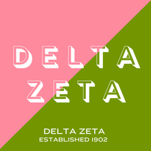 Load image into Gallery viewer, Acrylic Tray - Sorority Collection - DELTA ZETA - DUO  1
