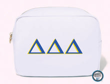 Load image into Gallery viewer, Licensed Sorority Accessory Cosmetic Bag
