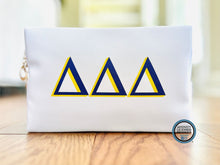Load image into Gallery viewer, Licensed Sorority Accessory Cosmetic Bag
