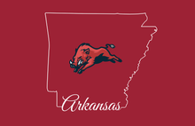 Load image into Gallery viewer, ART ONLY Tray Insert - Arkansas Collection - GAMEDAY - 8.5x11 SMALL
