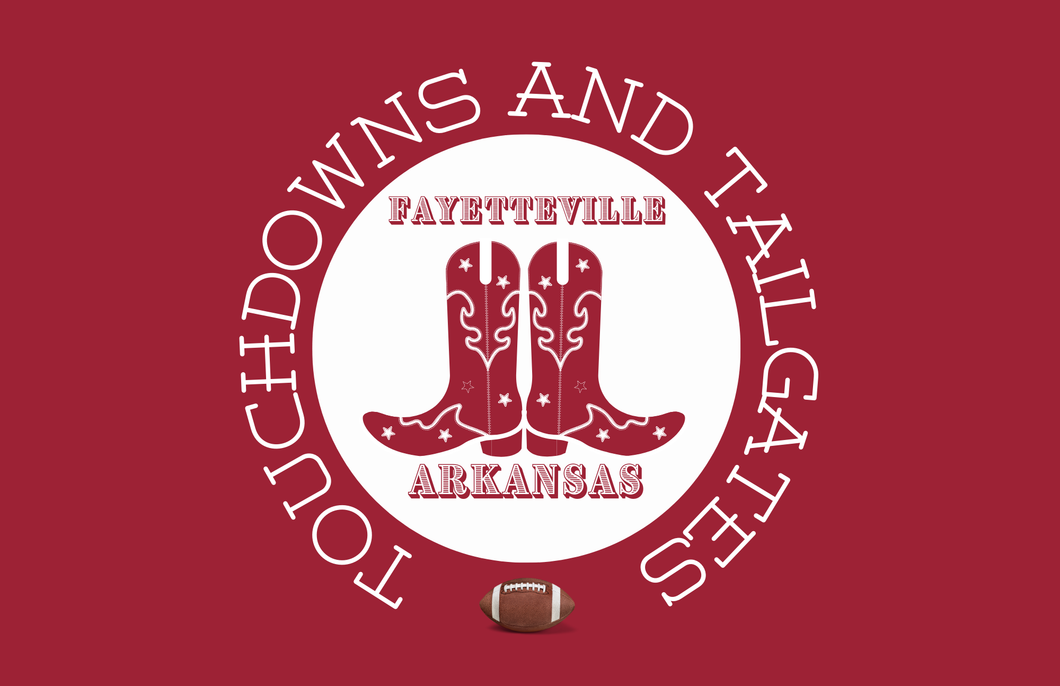 Acrylic Serving Tray - Arkansas Collection - GAMEDAY - 12x12 Medium