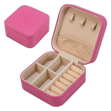 Load image into Gallery viewer, Vegan Leather Small Jewelry Box - NEW Colors available
