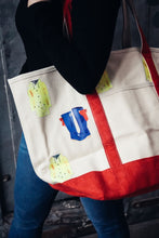 Load image into Gallery viewer, Rainy Day Canvas Tote
