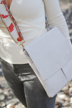 Load image into Gallery viewer, Charlotte Classic Suede Crossbody with Magnetic Flap Closure  - Strap not included
