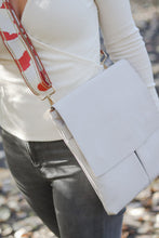 Load image into Gallery viewer, Charlotte Classic Suede Crossbody with Magnetic Flap Closure  - Strap not included
