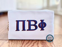 Load image into Gallery viewer, Licensed Sorority Accessory Cosmetic Bag
