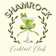 Load image into Gallery viewer, Acrylic Serving Tray - St. Patrick&#39;s Day - Shamrock Cocktail Club
