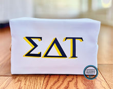 Load image into Gallery viewer, Licensed Sorority Accessory Cosmetic Bag
