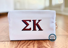 Load image into Gallery viewer, Licensed Sorority Accessory Cosmetic Bag
