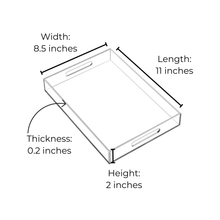 Load image into Gallery viewer, Blank Acrylic Trays - 3 sizes available
