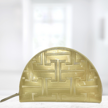 Load image into Gallery viewer, Patent Leather Cosmetic Bags - Gold - Silver - Black
