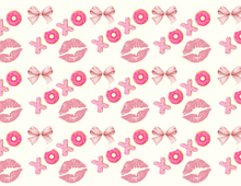Load image into Gallery viewer, Acrylic Serving Tray - LOVE Collection - Kisses with Donuts

