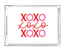 Load image into Gallery viewer, Acrylic Serving Tray - LOVE Collection - XOXO
