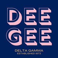 Load image into Gallery viewer, Acrylic Tray - Sorority Collection - DELTA GAMMA - DUO
