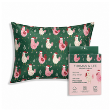Load image into Gallery viewer, PREORDER Silky Satin Pillowcase PREPACK– Holiday Collection SHIPS 10/01
