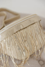 Load image into Gallery viewer, Charlie Metallic Removable Fringe Western Style Vegan Suede Bum Sling Hip Bag
