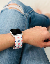 Load image into Gallery viewer, Stars Patriotic Apple Watch Band - USA
