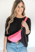 Load image into Gallery viewer, Hannah Colorful Nylon Sling Bum Hip Bag with Strap
