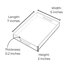 Load image into Gallery viewer, Blank Acrylic Trays - 3 sizes available
